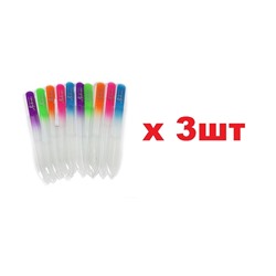 BHM Professional Хрустальная пилочка для ногтей 233-1402 3шт