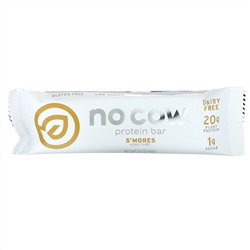 No Cow, Protein Bar, Smores, 2.12 oz (60 g)