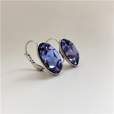 Серьги с кристаллами Swarovski