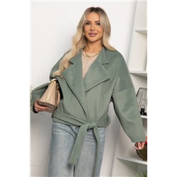 Пальто укороченное Хайт (фисташка) Б14339-7М