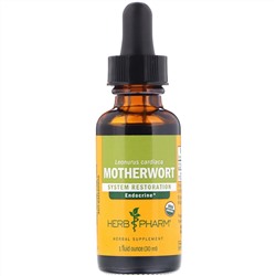 Herb Pharm, Пустырник, 1 жидкая унция (30 мл)