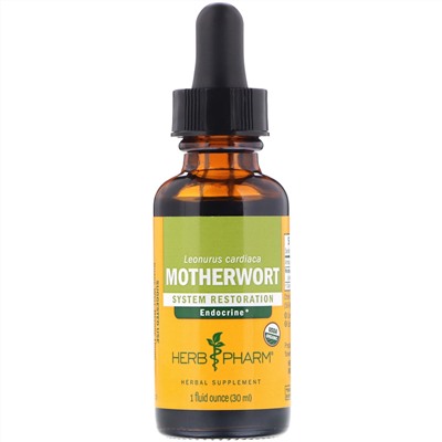 Herb Pharm, Пустырник, 1 жидкая унция (30 мл)