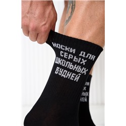 Носки мужские Школьные будни (набор 3 пары)