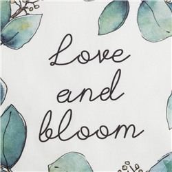 Дорожка на стол «Этель» Flower mood вид 1 30×70 см, 100% хлопок, саржа 190 г/м²