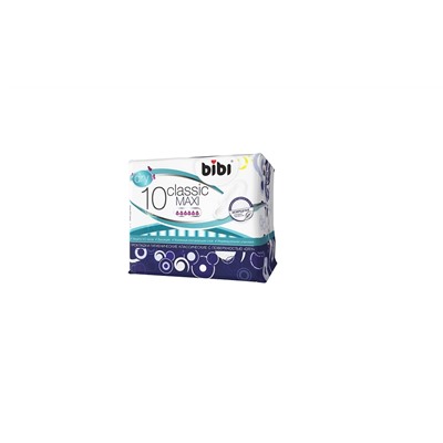 Bibi Прокладки гигиенические Classic Maxi Dry 10шт