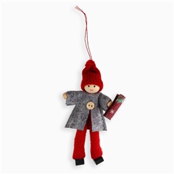 Ёлочная игрушка новогодняя «Приятные события», 14×7×3 см