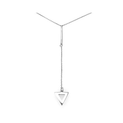 Колье из серебра без вставки, Ю-55003р