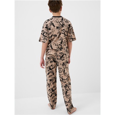 Пижама трикотажная для мальчиков