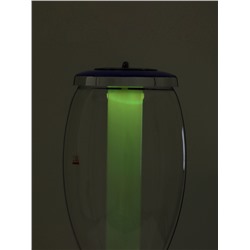 Башня пивная Monlin, колба 3 л, ёмкость для льда, подсветка, пластик, синяя