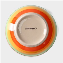 Салатник Доляна «Индия», 600 мл, d=13.5 см, керамика, разноцветный