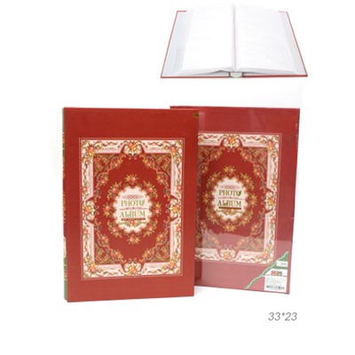 Фотоальбом 300 фото 10х15 / 3057 /уп 18/ (Красный)