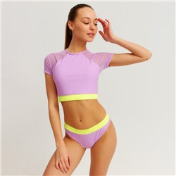 Купальник раздельный MINAKU, цвет сиреневый, размер 46