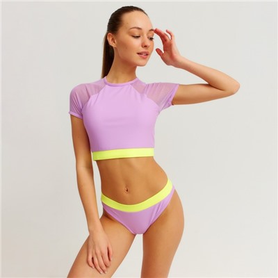 Купальник раздельный MINAKU, цвет сиреневый, размер 46