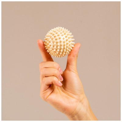 Мяч массажный ONLYTOP Leopard, d=6 см