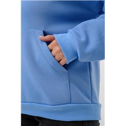 Худи футер 52712 (Голубой)