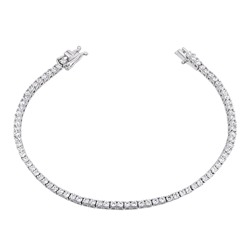 Браслет, куб.циркон., Теннис14