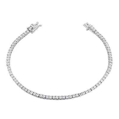 Браслет, куб.циркон., Теннис14