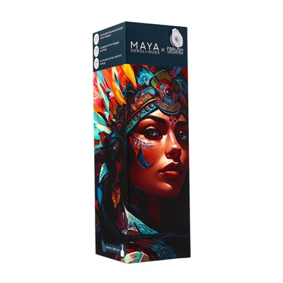 Диффузор ароматический MAYA NEROLI HUGS с палочками, аромат нероли и цитрусовых для дома, 100 мл