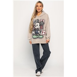 Толстовка с капюшоном Урбан (бежевая) Б14924-20М