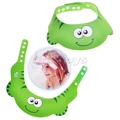 Козырек защитный для мытья головы "Зеленая ящерка"