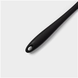 Лопатка с прорезями Magistro Black, 3,5×8×33 см, нейлон
