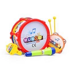 Набор музыкальных инструментов "Веселые мелодии" в пакете