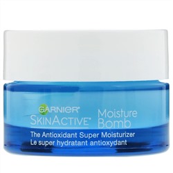 Garnier, SkinActive, «Водяная бомба», увлажняющее средство с антиоксидантами, 48 г