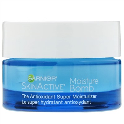 Garnier, SkinActive, «Водяная бомба», увлажняющее средство с антиоксидантами, 48 г