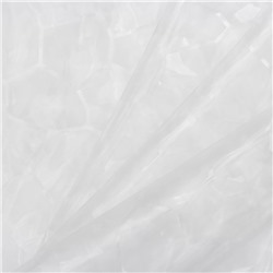 Штора для ванной SAVANNA «Геометрия», 180×180 см, PEVA, белая