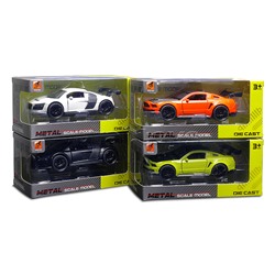 Машина "Спорт авто" 1:36 со спойлером, в коробке