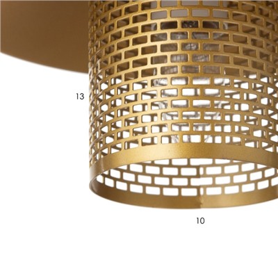 Светильник BayerLux «Туаз» Е27 40 Вт серый 25×25×13 см