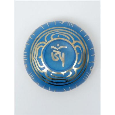 Поющая чаша Music Life, синяя, 8.5 см