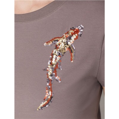 VILATTE Футболка D49.135