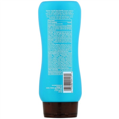 Hawaiian Tropic, Island Sport, солнцезащитное средство с широким спектром защиты, SPF 50, легкий тропический аромат, 236 мл
