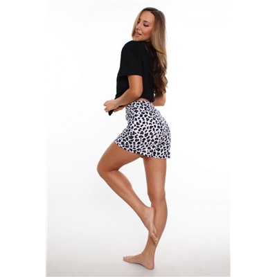 Пижама 15499 (Леопард-черный)