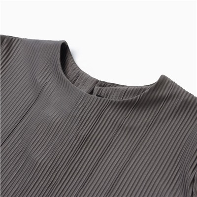 Костюм женский (блуза, брюки) MIST Classic collection, размер 44-46, графит