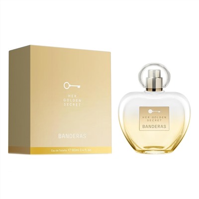ANTONIO BANDERAS HER GOLDEN SECRET edt (w) 80ml