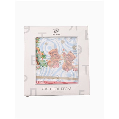 УЦЕНКА Скатерть Этель "Новогодняя сказка" 150х220см +/-3см с ГМВО, хл100%