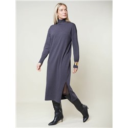 Платье тонкой вязки из хлопка с нейлоном