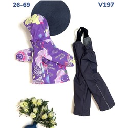 Костюм K197 сиреневый