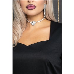 Платье Дебора (черное) П12032