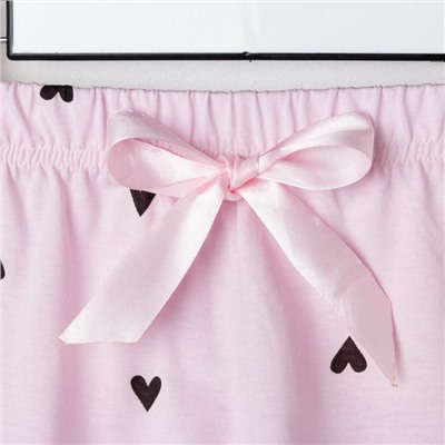 Шорты домашние женские KAFTAN «Сердечки», размер 40-42