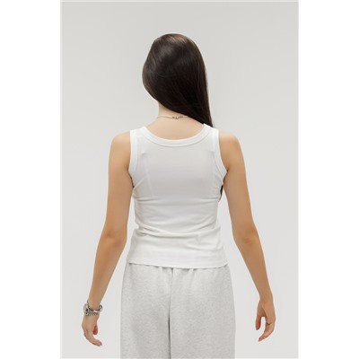 Майка женская в рубчик