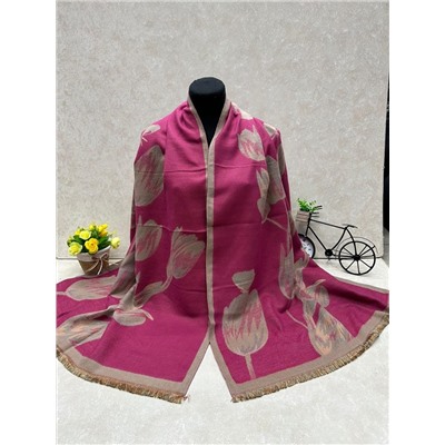 Мягкий палантин из кашемира мультицвет