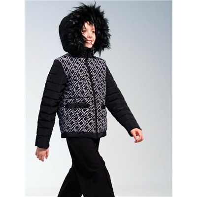 Куртка текстильная с полиуретановым покрытием для девочек