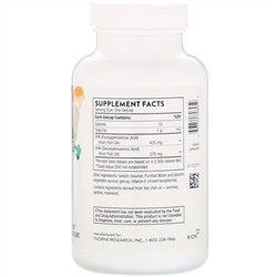 Thorne Research, Супер ЭПК, ЭПК и ДГК, 90 желатиновых капсул