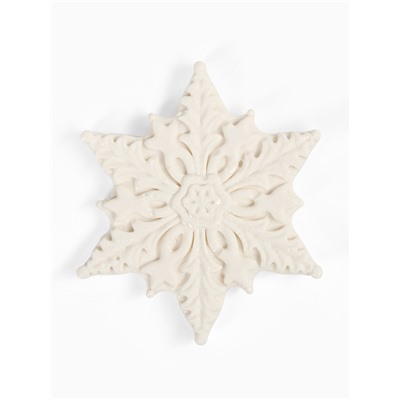 Леденец в форме снежинки, со вкусом пломбира «Желаю счастья», 50 г