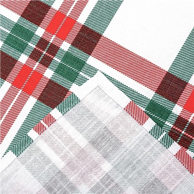 Скатерть «Этель» Holiday decoration, 149×180 см, хлопок 100%, репс 210 г/м²
