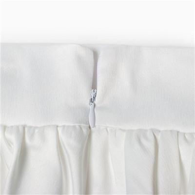 Юбка баллон миди женская MIST, размер L, молочная