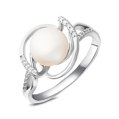 Кольцо, жемчуг, BY-916